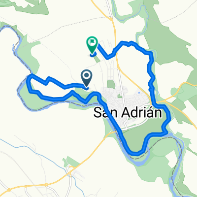 Steady ride in San Adrián