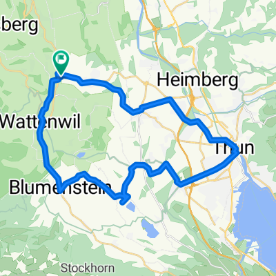 Rundtour von Burgistein aus