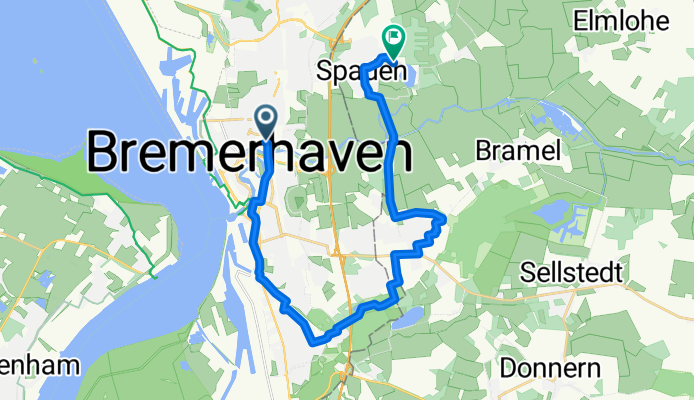 09.07.20 - Fischereihafen-Wulsdorf-Surheide-Schiffdorf-Spaden (Gasthaus Spadener See)