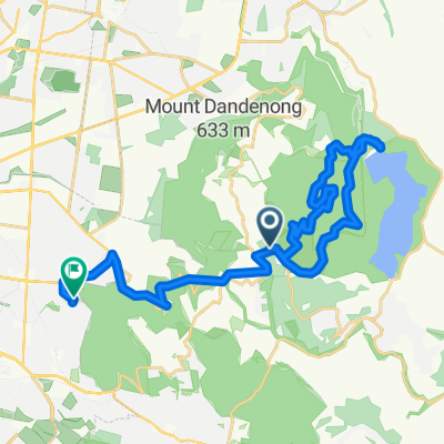 Blistering ride in Ferntree Gully