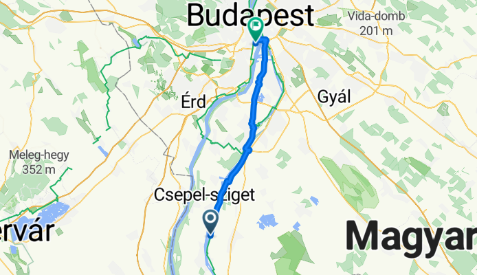 Cracking ride in Budapest XI. kerület