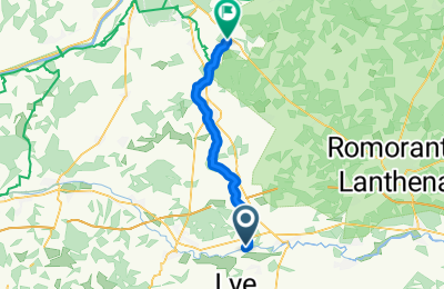 Route in der Bikemap App öffnen