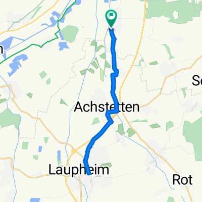 Dellmensingen-Laupheim und zurück