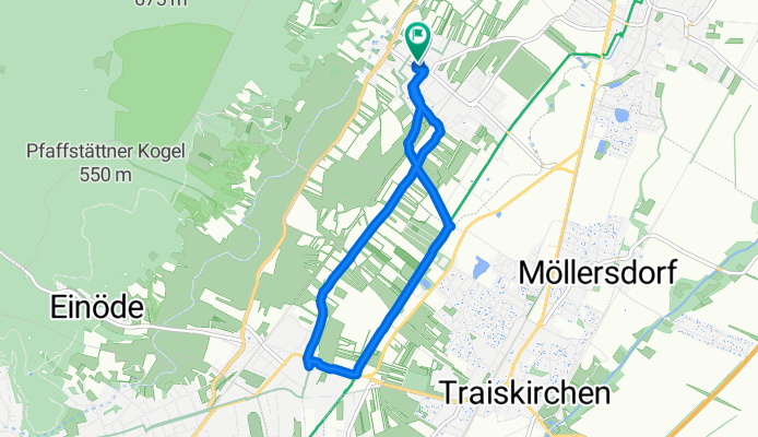 Pfaffstätten Weinbergstraße/Wr. Neustädter Kanal