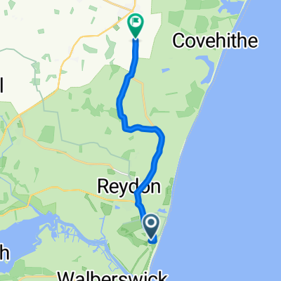 Park Lane 20 to Southwold Road 96, Wrentham