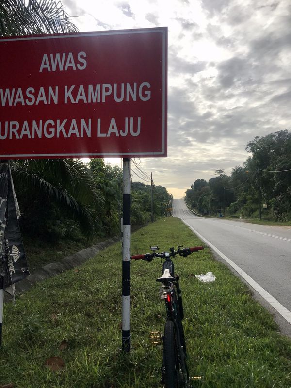 Blistering ride in Bukit Raja