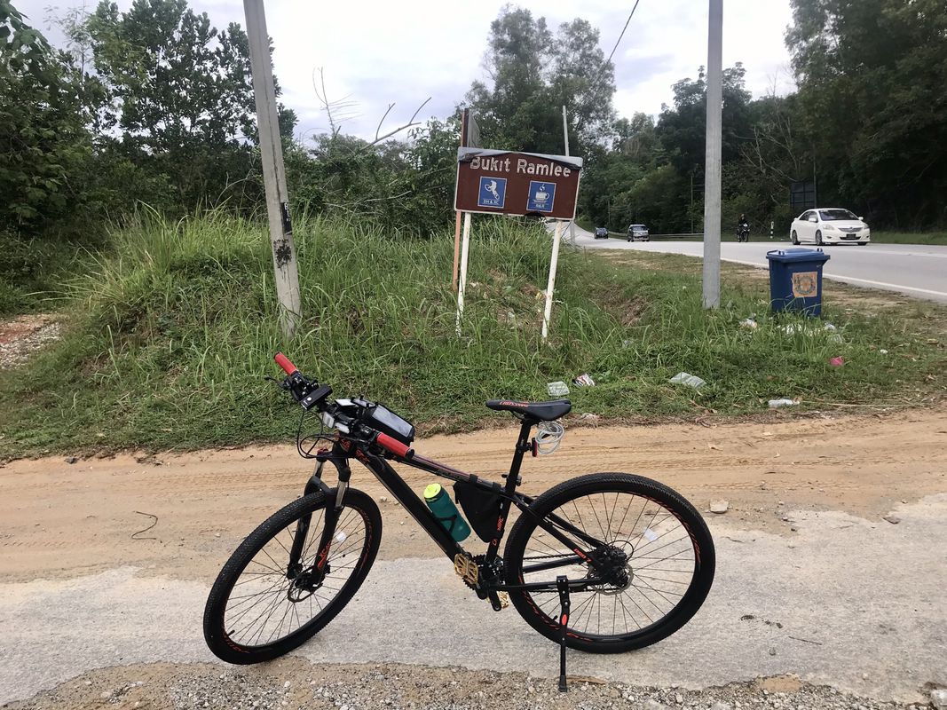 Blistering ride in Bukit Raja