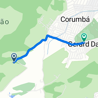 De Estrada Tinguazinho, 1–237, Nova Iguaçu a Rua Iná Gama, 1, Nova Iguaçu