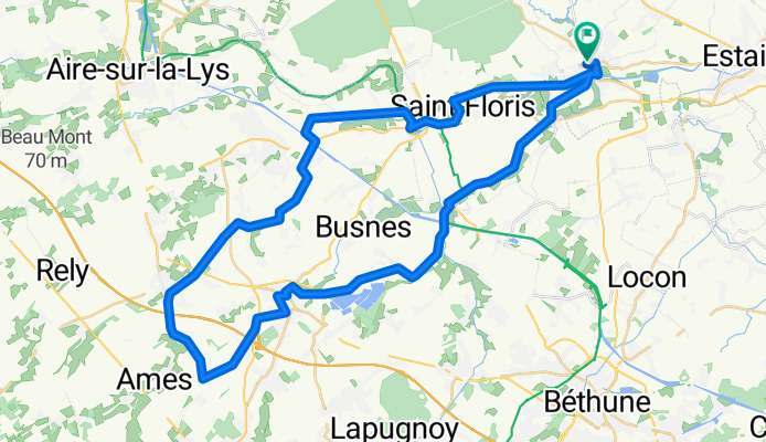 brevet merville 52km