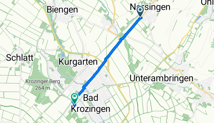 Im Hägle 2, Ehrenkirchen nach Südring 5, Bad Krozingen