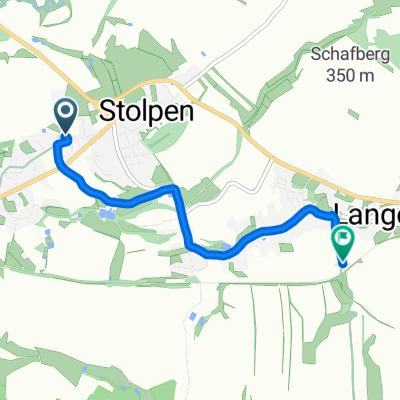 Moderate route in Neustadt in Sachsen