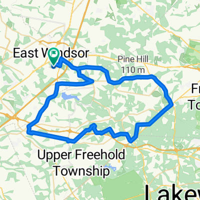 41 Miles cycling