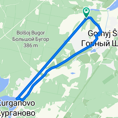 Расслабленный маршрут в