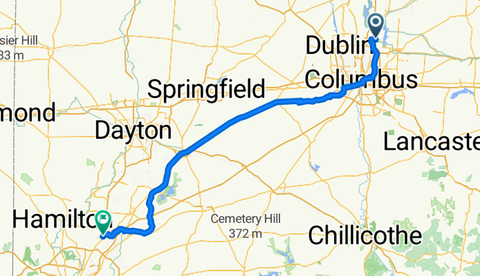 Westerville to West Chester