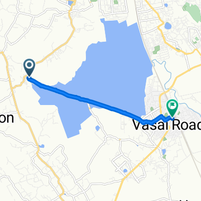 Gass Road, Nala Sopara to Vasai Station Road, Navghar-Manikpur