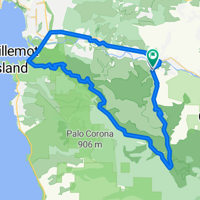 28345 Robinson Canyon Rd, Big Sur to 28225 Robinson Canyon Rd, Big Sur