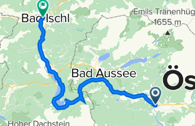 Route in der Bikemap App öffnen