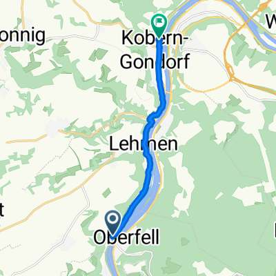 Relaxed route in Kobern-Gondorf