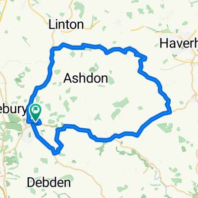 Little Walden - Castle Camps - Radwinter - Cole End