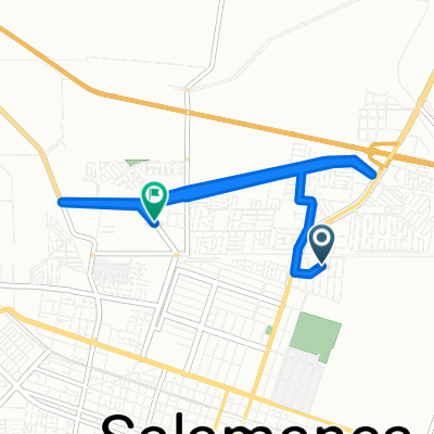 Ruta desde Calle 5 43, Salamanca