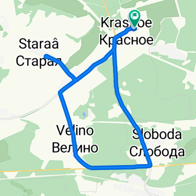 Moderate route in Дороховское