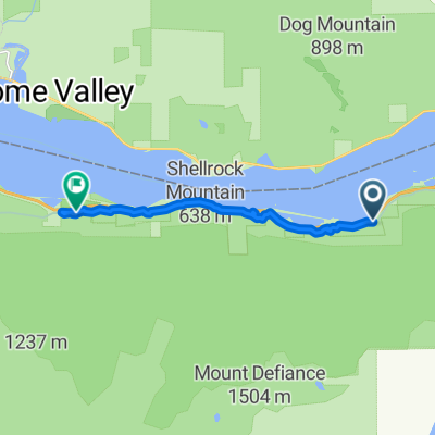 Starvation Creek To Wyeth