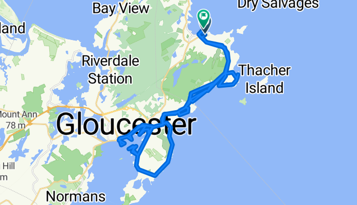 Restful route in Rockport