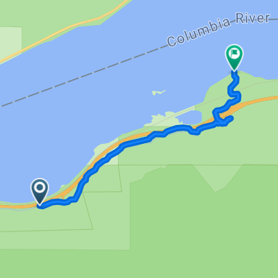 Slow ride in Hood River