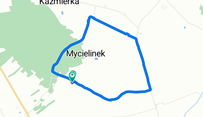 Moderate route in Chocz