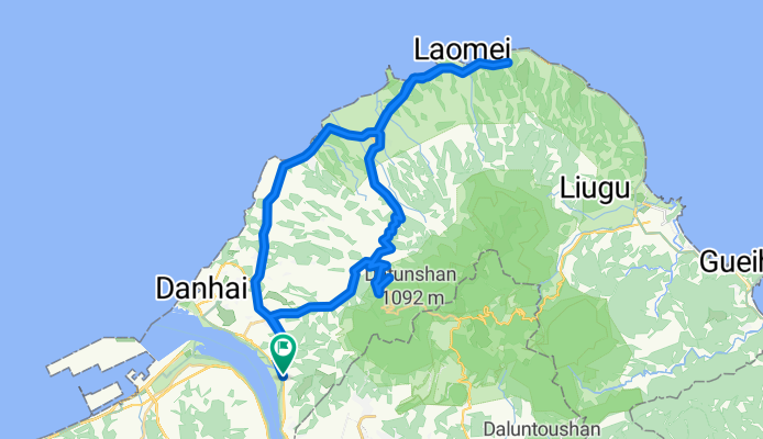 2010-08-21 魏小猴約騎路徑