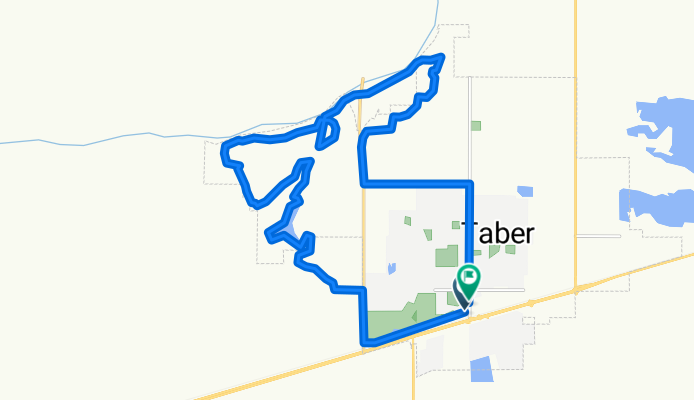 Long ride Taber Trail