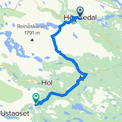 Hemsedal - Ål - Geilo