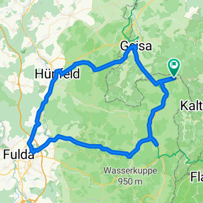 Rundweg Fulda Hünfeld Hof