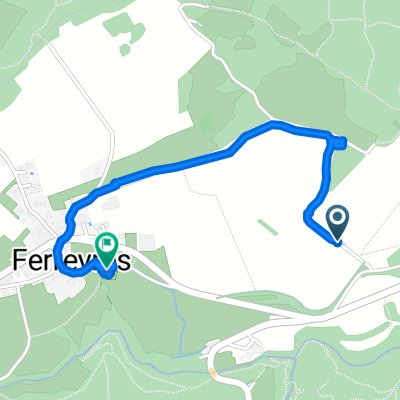 Itinéraire modéré en Ferreyres