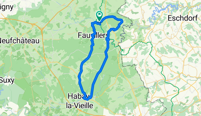 Ardennen (Fauvillers) 51,4 km