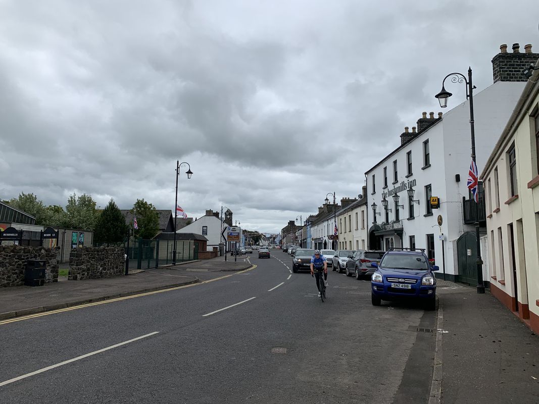 High-speed route in Bushmills