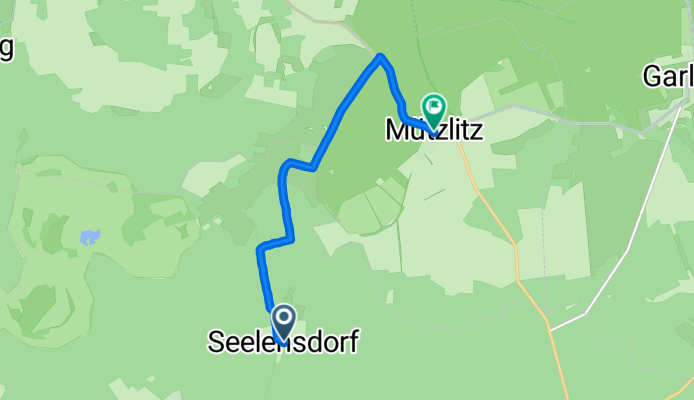 Seelensdorf 6, Havelsee nach Brandenburger Landstraße 4, Nennhausen