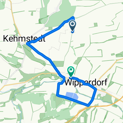 Blistering ride in Wipperdorf