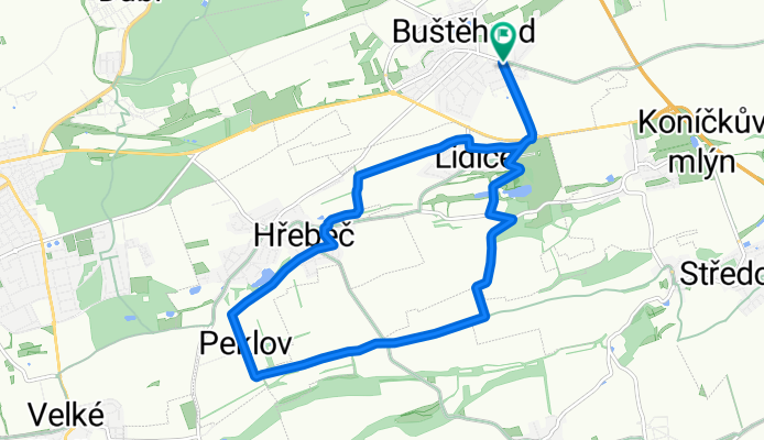 Buštěhrad, Lidice, Hrebec ( Bernard ), Peklov, Lidice ( Kozel, Pilsner ), Bustehrad