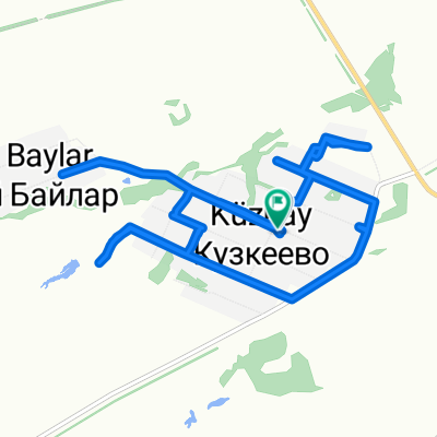 Restful route in Кузкеевское
