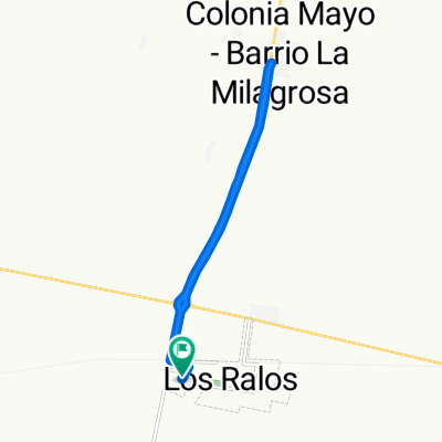 Relaxed route in Los Ralos