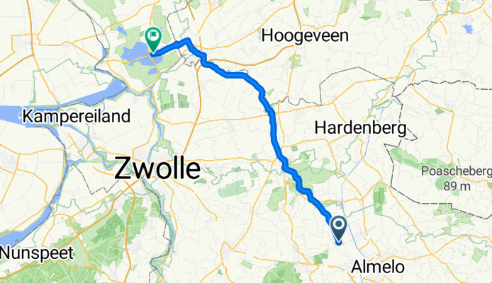 Hoge-Hexel naar boot