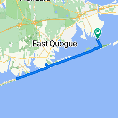 Lighthouse Rd, Hampton Bays to Lighthouse Rd, Hampton Bays