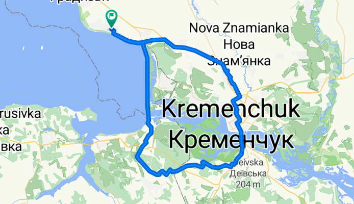 От вулиця Жовтнева, Максимівка до вулиця Жовтнева, Максимівка