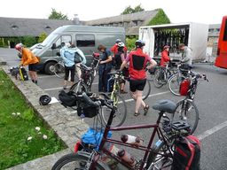 Punto saliente 1 lungo il percorso Bikemap "Fahrradbus Tour mit dem ADFC - Vogelsang - Wüstung Wollseifen - Dreiborner Höhe - Oleftalsperre - Urftseebrücke - Vogelsang"