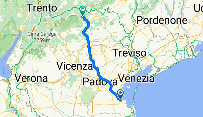 Da SS309, Codevigo a Frazione Filippini 17