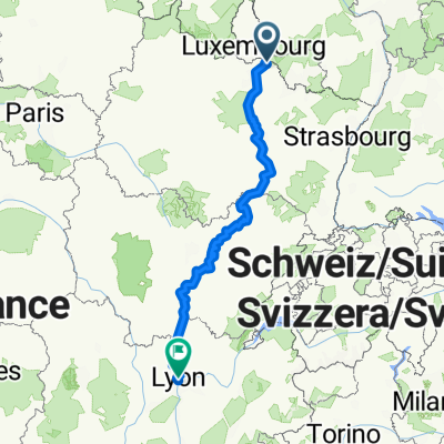 Sierck-les-Bains (57480), Moselle, Grand Est, France - Lyon, Métropole de Lyon, Auvergne-Rhône-Alpes, France