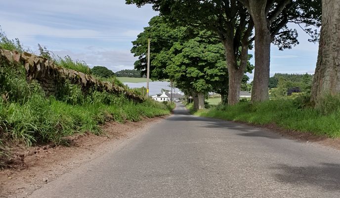 Photo 2 of the Bikemap route "Home to Fowlis to Muirhead to Home"
