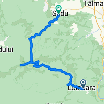 DC73, Lotrioara to Strada Inocențiu Micu Klein 255, Sadu