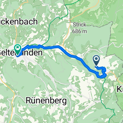 Langsame Fahrt in Gelterkinden